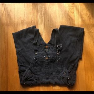 Vintage Black Overalls